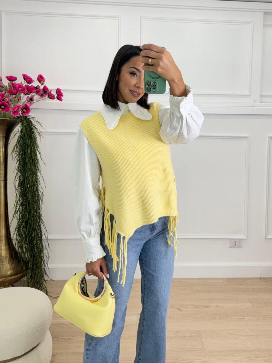 Gilet 7057 giallo