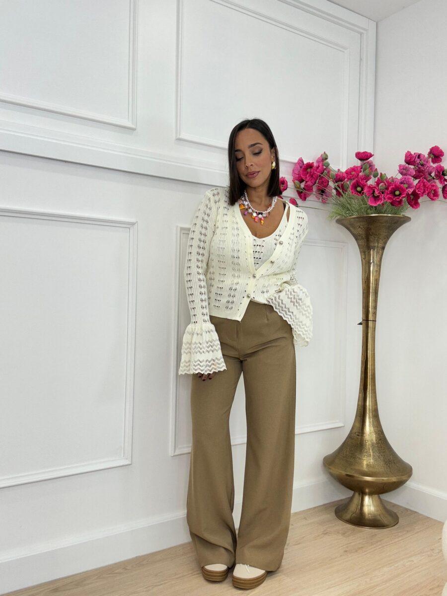 Pantaloni 9591 camel