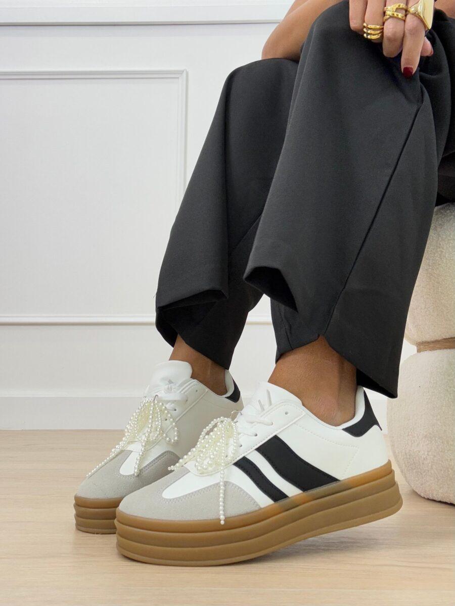 Sneakers 24040 bianca - immagine 2