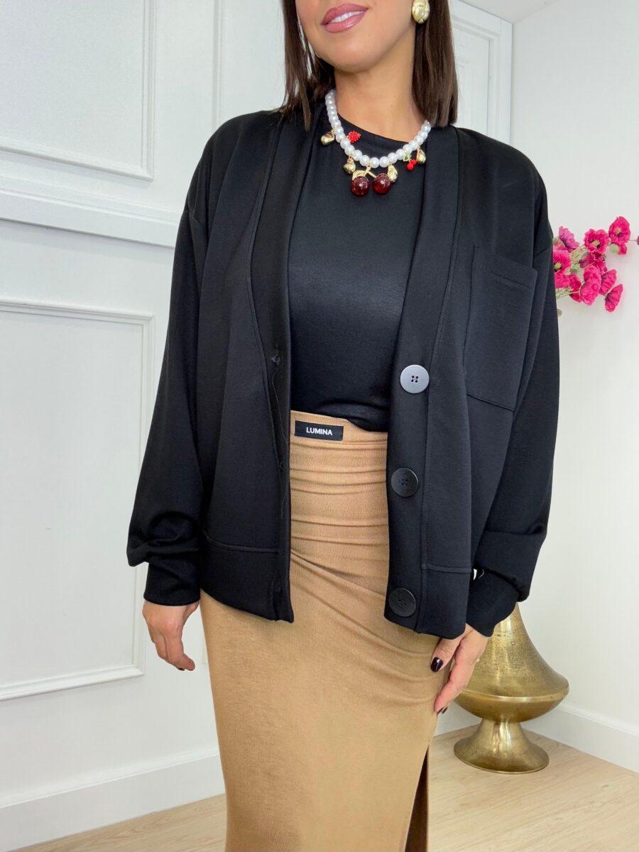 Cardigan 1815 nero - immagine 2