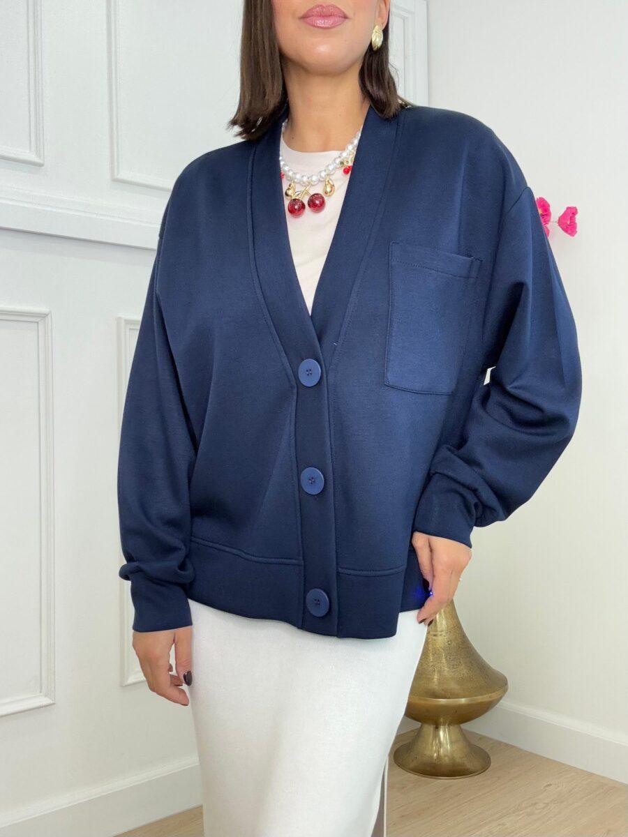 Cardigan 1815 blu - immagine 2
