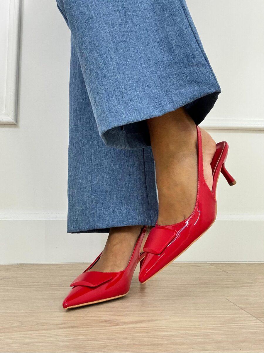 Dècolletè 1407 rosso